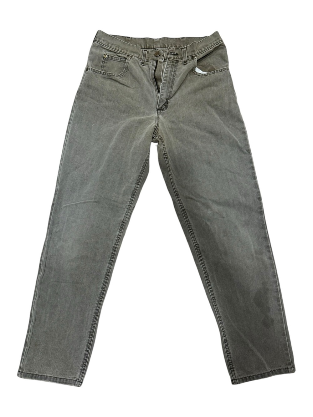 Carhartt Men's Bootcut Jeans in Faded Gray